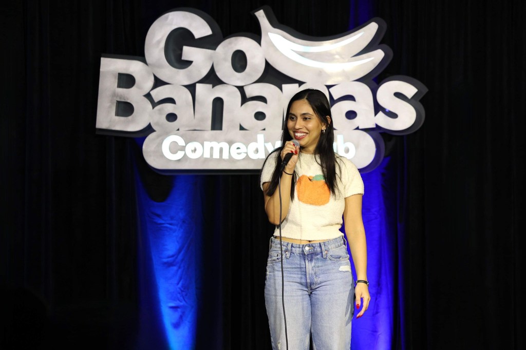 Rashika Jaipuriar performs at Go Bananas Comedy Club in Cincinnati
